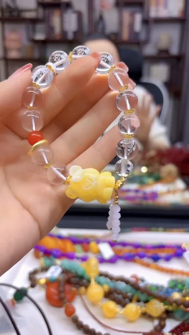 【闪购商品】水晶手链未镶嵌DIY款S579