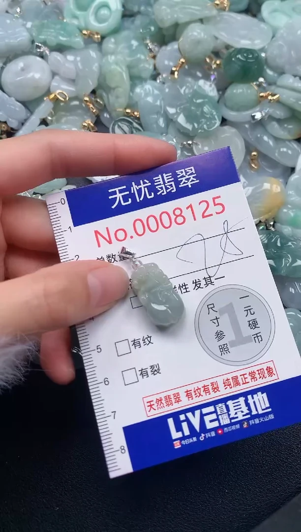 颈饰未镶嵌翡翠8125