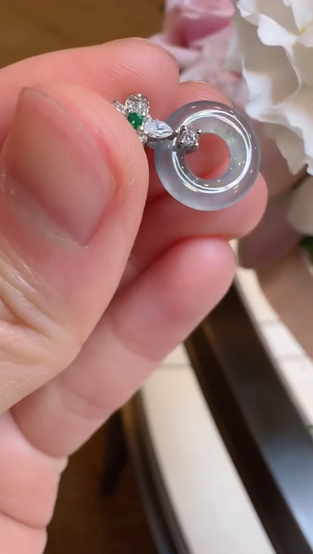 【闪购商品】翡翠吊坠(不含链)银S925镶嵌多样性团购发一件
