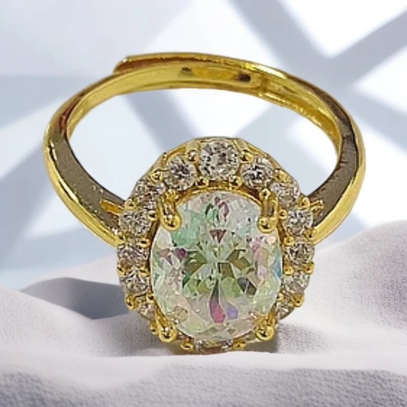 戒指A065经典百搭时尚饰品简约轻奢精美款