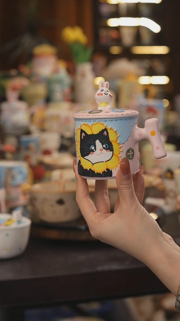 景德镇釉下彩绘设计师款式陶瓷