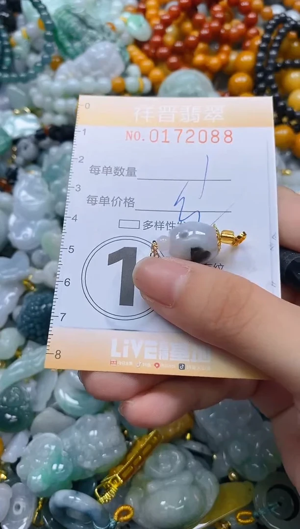 翡翠未镶嵌颈饰闪购0172088多样性发其一