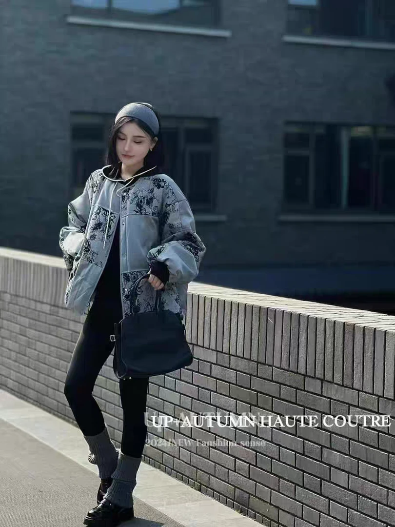 欧洲站高级感新中式国风羽绒服女2024冬季新款90白鸭绒保暖外套潮