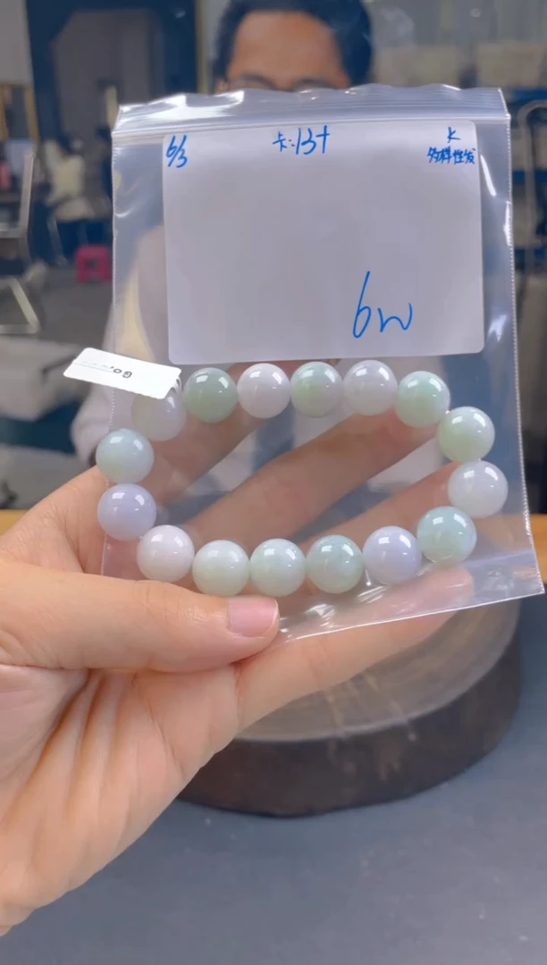 定制翡翠未镶嵌翡翠珠串 多样性发货