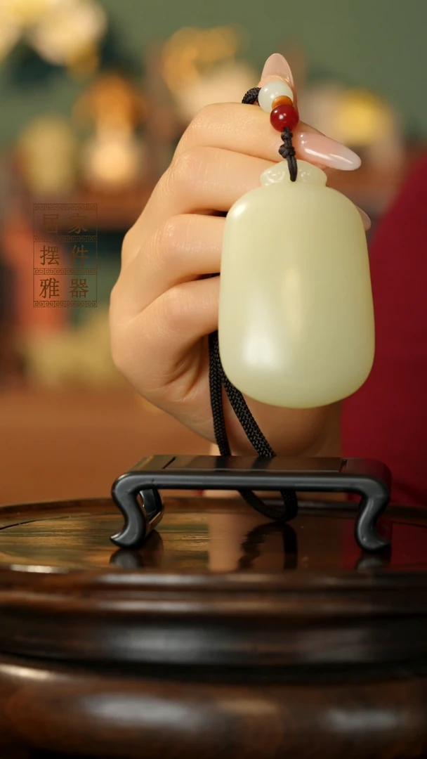 玉《如意手把》摆件