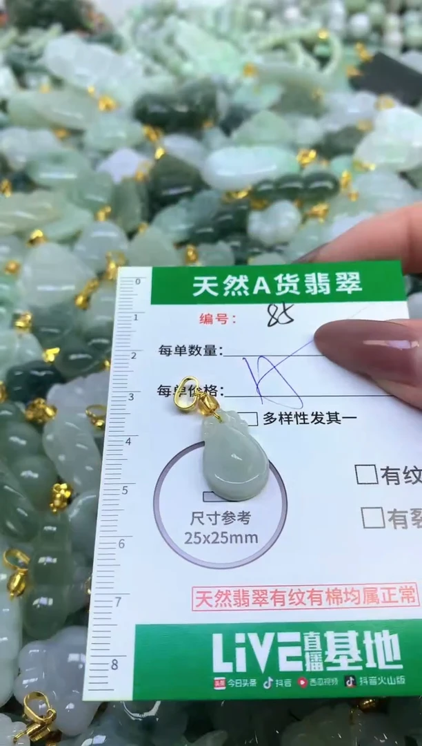 颈饰未镶嵌翡翠纯天然缅甸A货翡翠