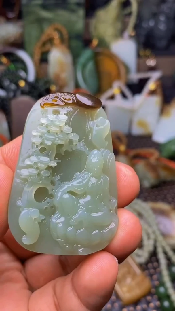 未镶嵌和田玉挂件往****61