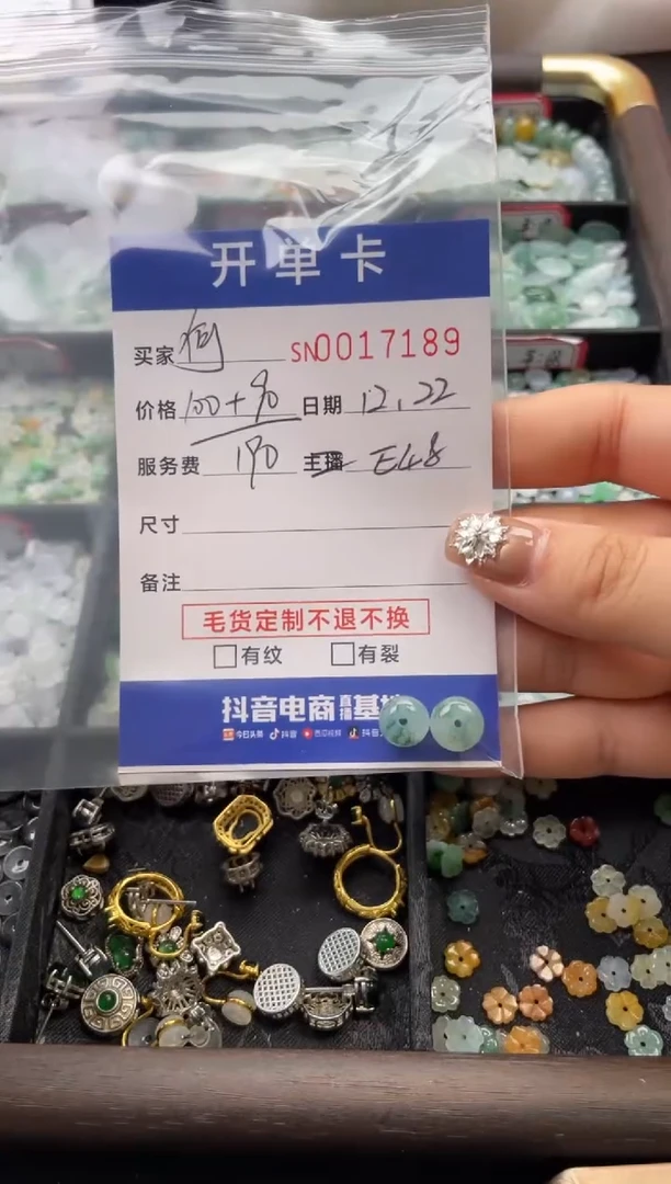 颈饰未镶嵌翡翠何**真17189