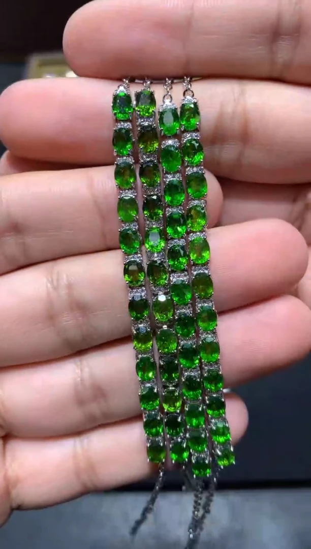 未镶嵌透辉石手链P80【多样性发其一】