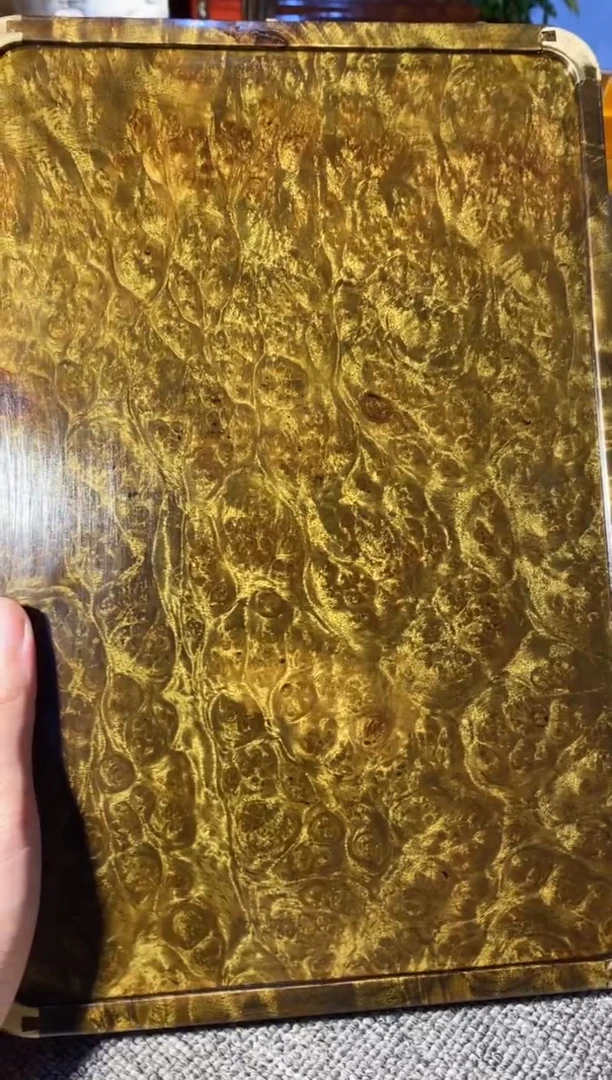 【闪购商品】金丝楠木艺阴沉文承盘F9
