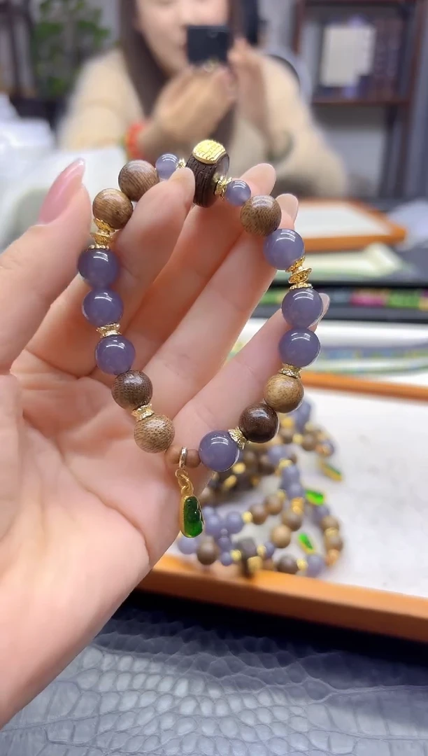 未镶嵌手链和田玉DIY款S953