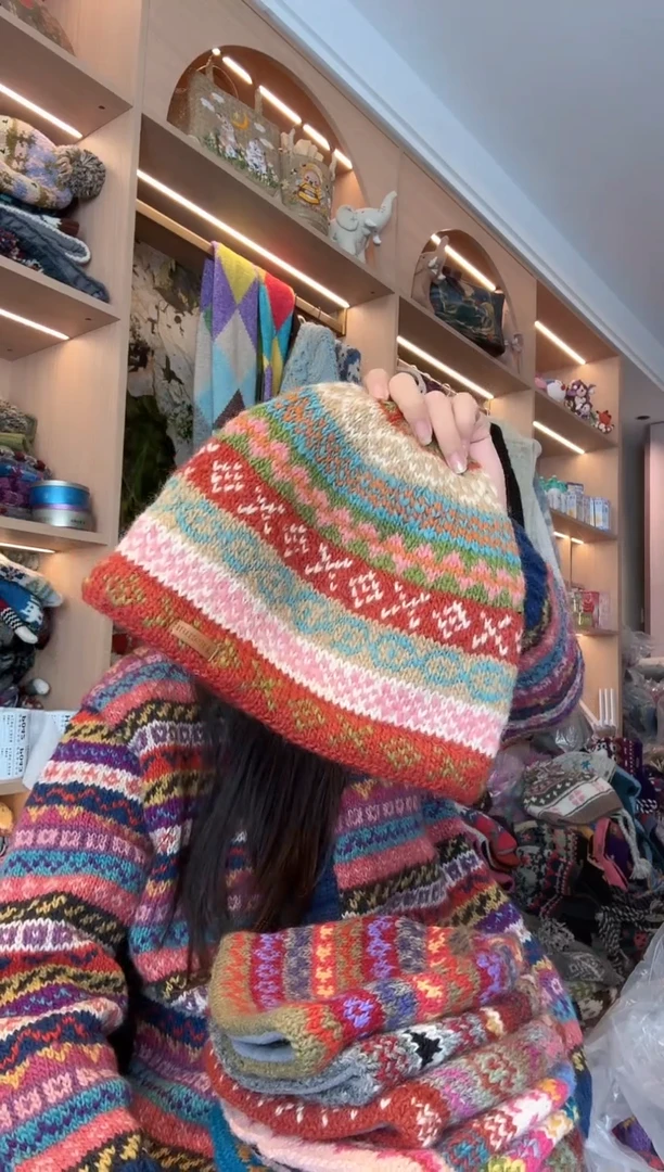 羊毛和***y846帽子