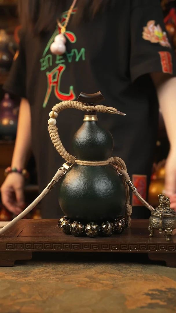 木122匠大漆酒葫芦一物一拍