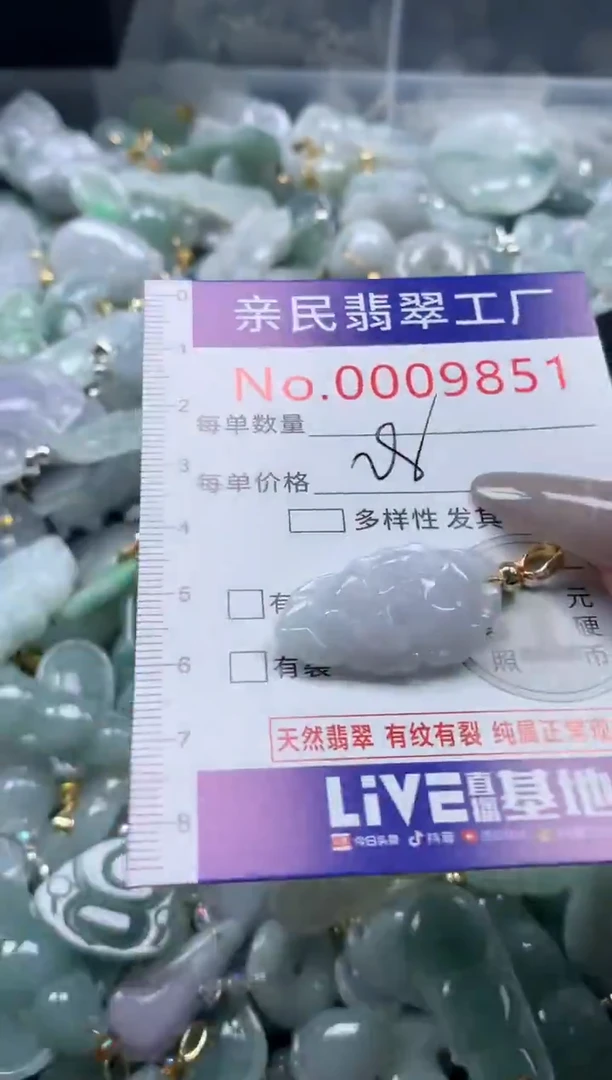 颈饰未镶嵌翡翠9851