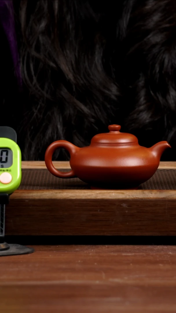 【闪购商品】紫砂茶壶小煤窑朱泥合欢220CC