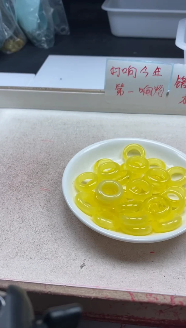 【闪购商品】蜜蜡颈饰未镶嵌w907蜜蜡大跑环*1个