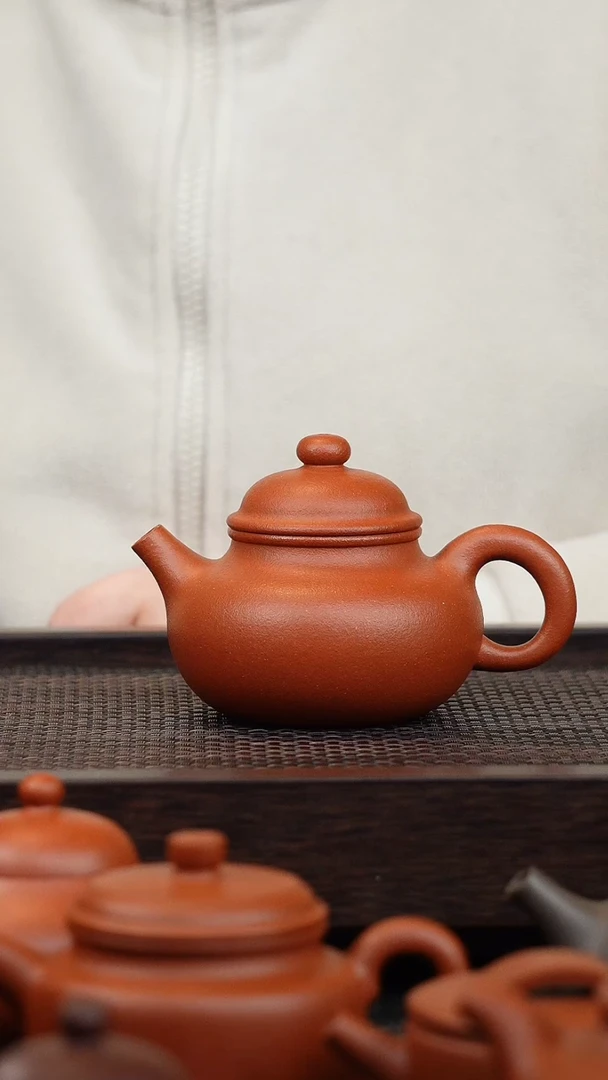 【闪购商品】紫砂茶壶宝山高纯度99红降坡容天190cc