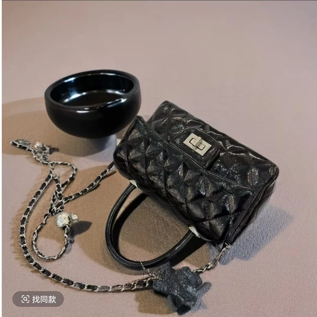 小香风小包单肩轻奢高级小众品牌新款百搭单肩斜挎