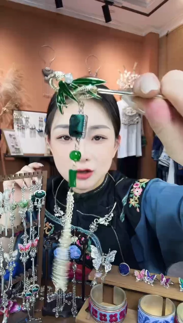 刺绣纯手工民族风发簪