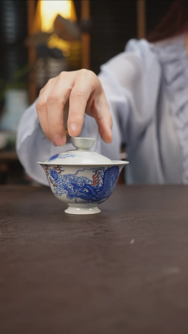 杯景德镇陶瓷杯碗柴烧多人O40