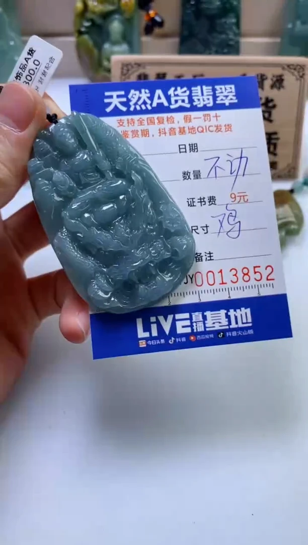 翡翠未镶嵌颈饰