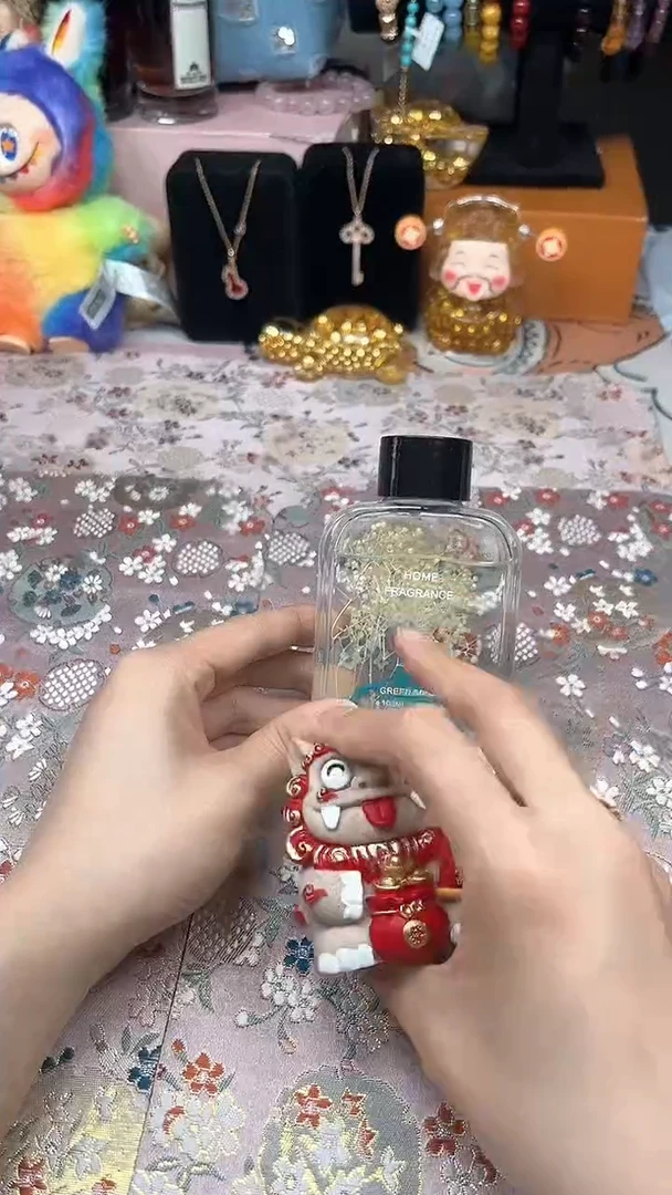 瓷片陶茶666文玩周边多人蓝风铃