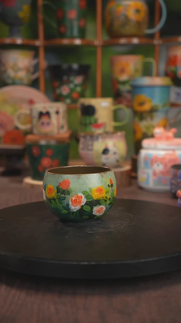 景德镇釉下彩手绘265