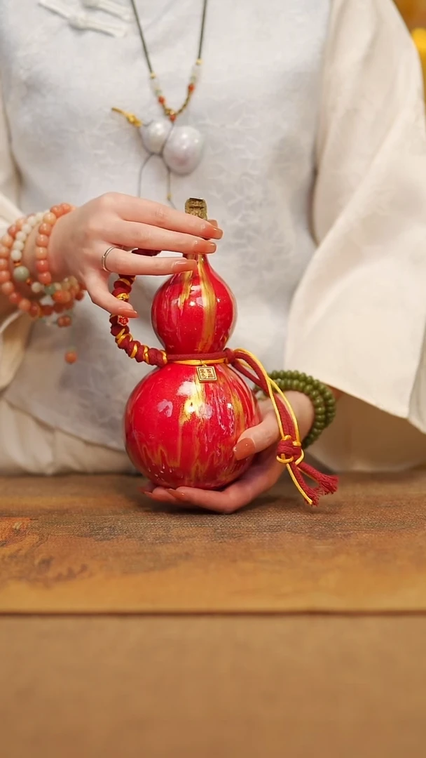 【闪购商品】957宴禾堂漆艺酒葫芦128