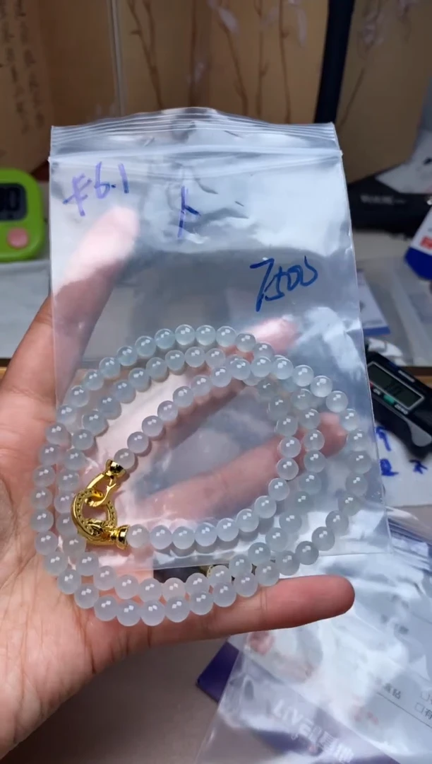 颈饰未镶嵌翡翠卜*珠串