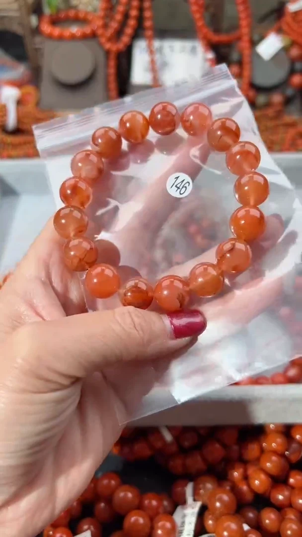 【闪购商品】南红玛瑙手串未镶嵌13