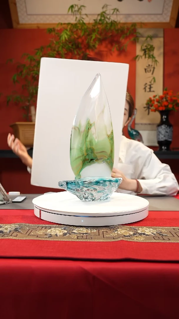 【闪购商品】琉璃手工艺品帆船