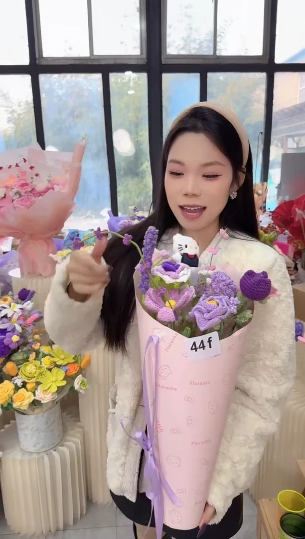 非遗手工定制花束，孤品清仓！