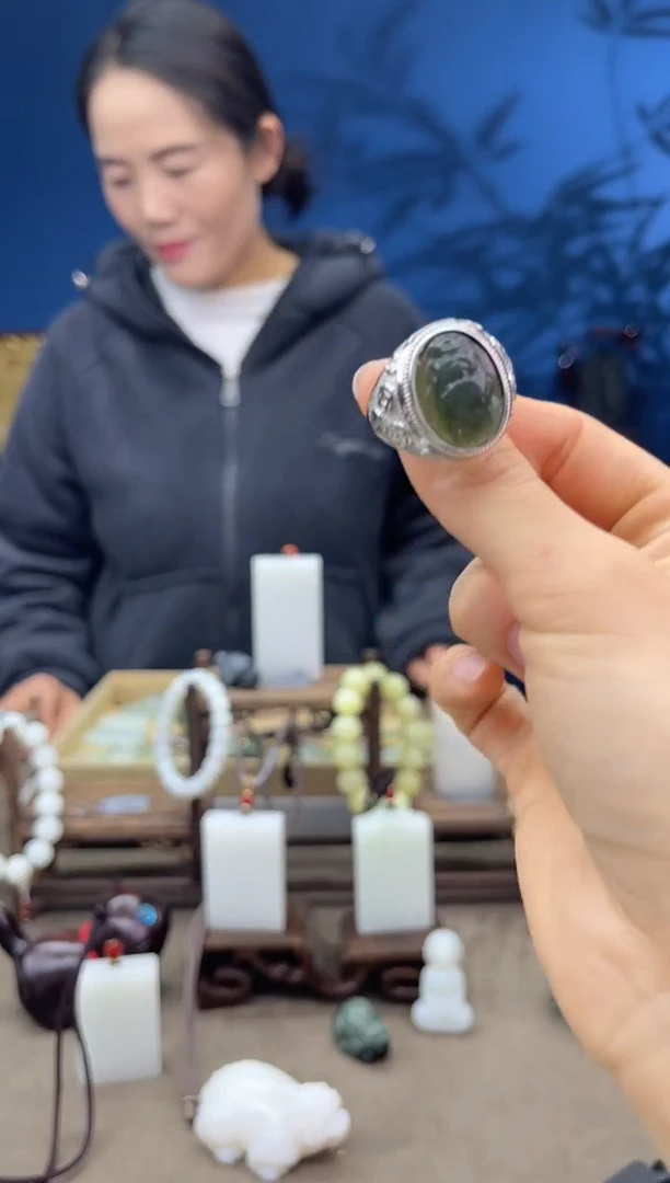 【闪购商品】和田玉颈饰银S925镶嵌1