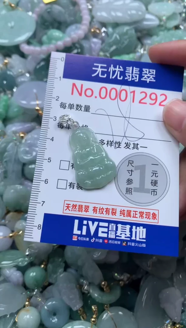 颈饰未镶嵌翡翠1292