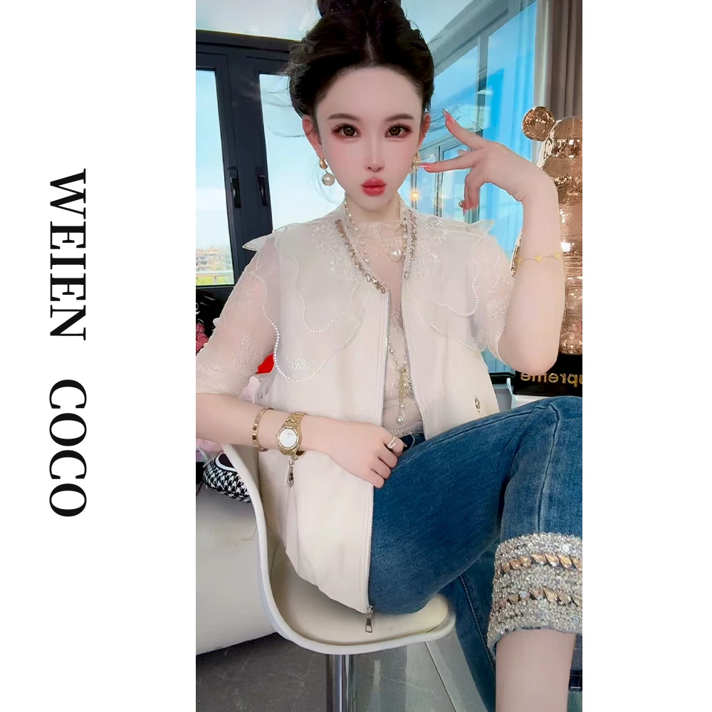 【薇恩COCO】皮马甲休闲潮流个性百搭秋上新马夹S5370