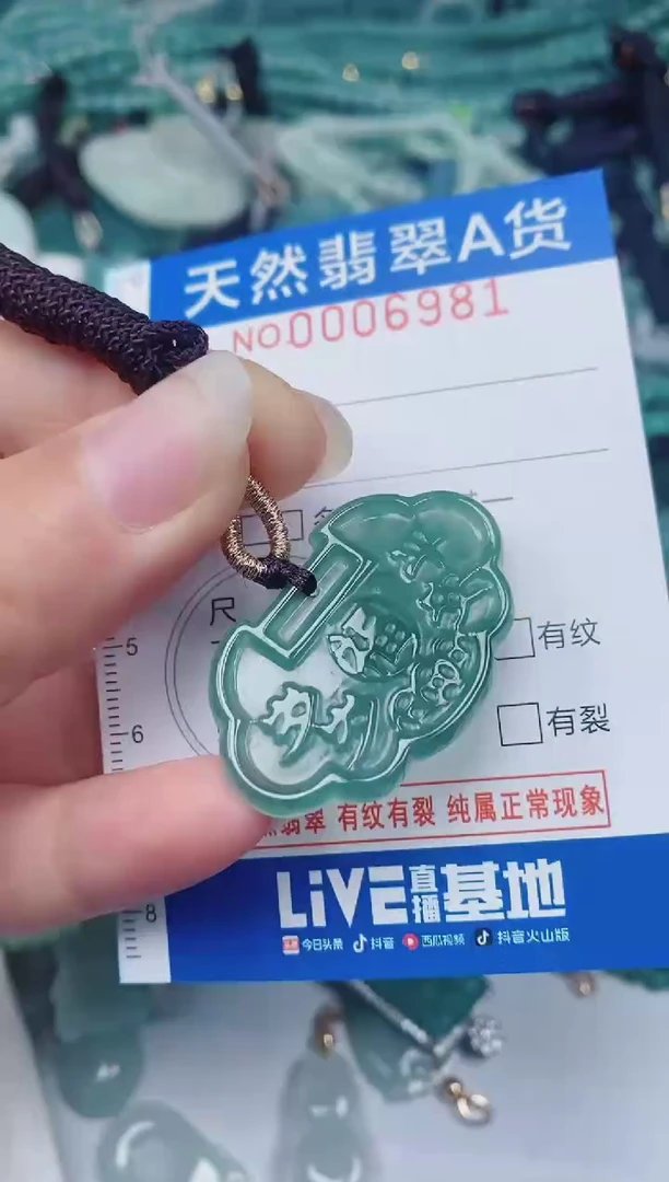 颈饰未镶嵌翡翠00006981