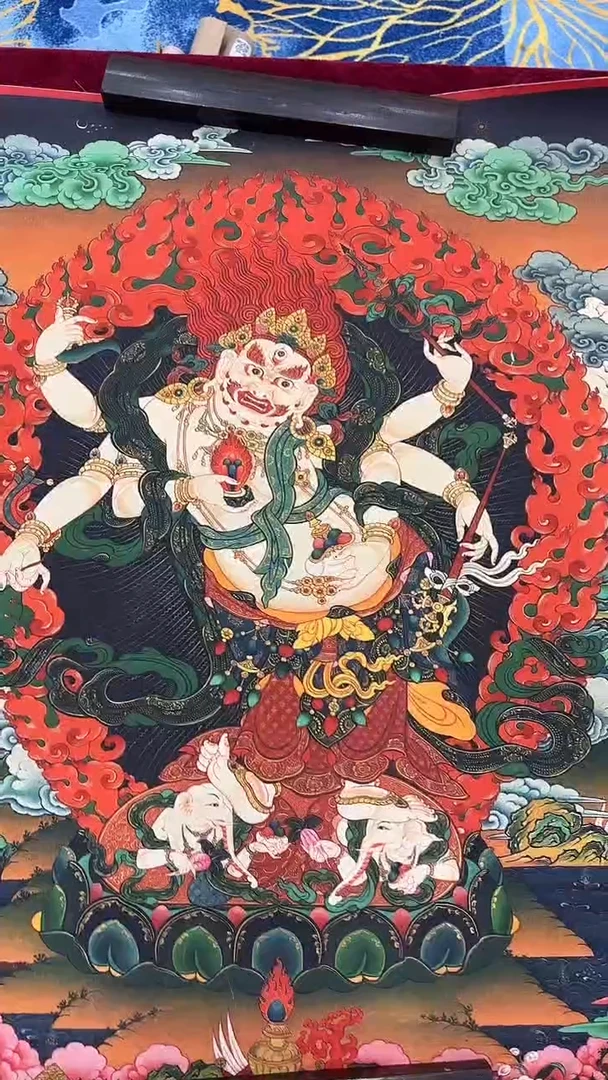 卷轴画唐卡16038