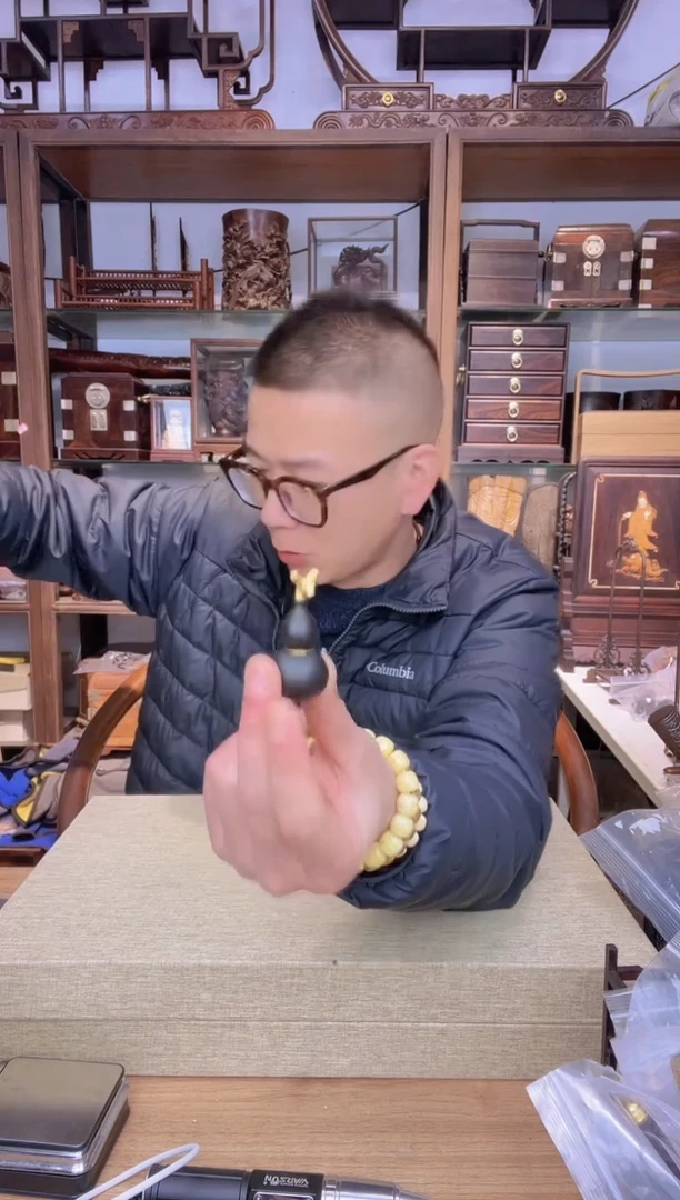 【闪购商品】乌木类书架502紫光檀葫芦