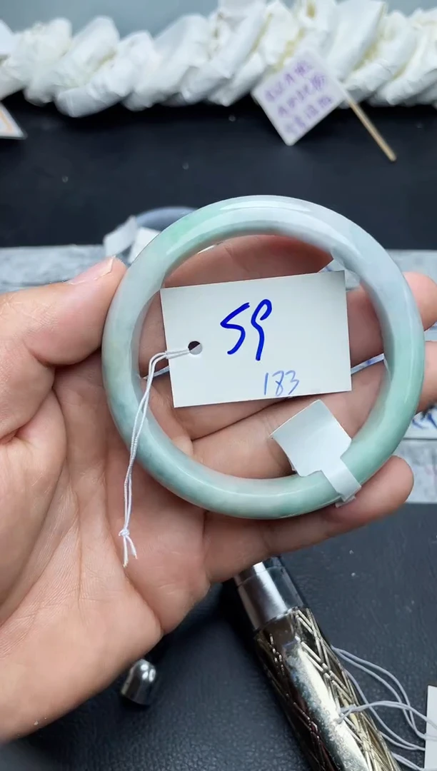 未镶嵌手镯翡翠萌***貝183