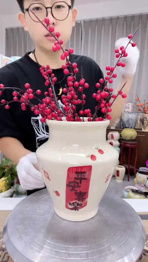 7-20直播间精选陶瓷花盆