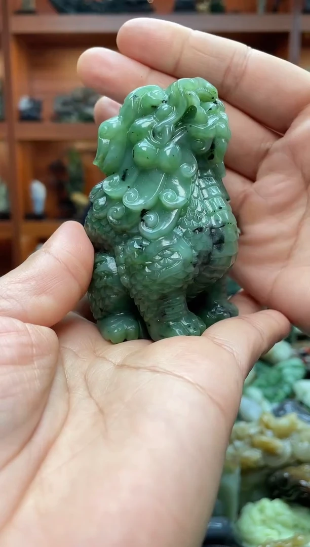 未镶嵌和田玉把件牛****1339