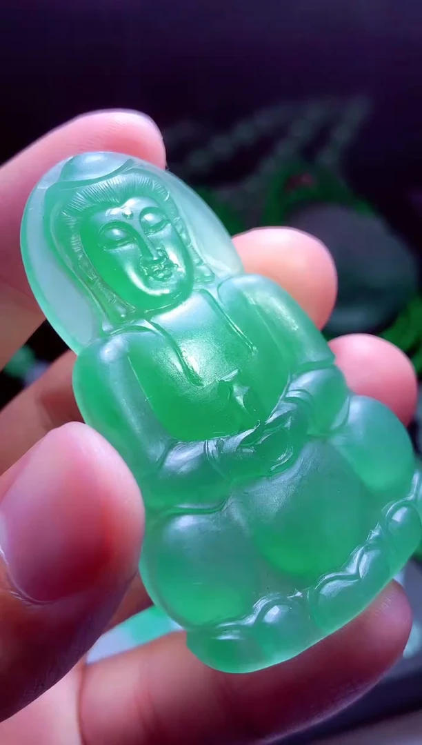 未镶嵌定制翡翠浩*#翡翠毛货定制