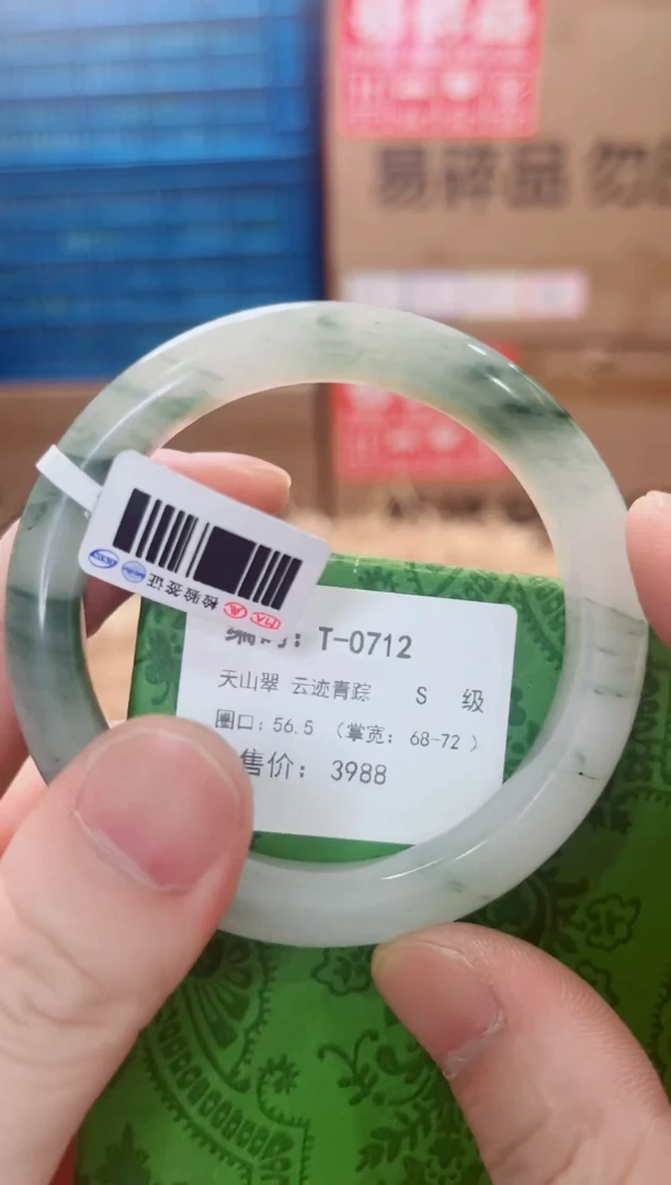 未镶嵌手镯石英质玉T-0712