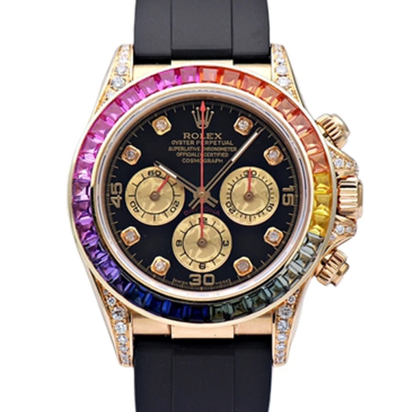 99新 Rolex/劳力士 老佛爷/劳力士16518后盘后钻/自动/单表/40mm