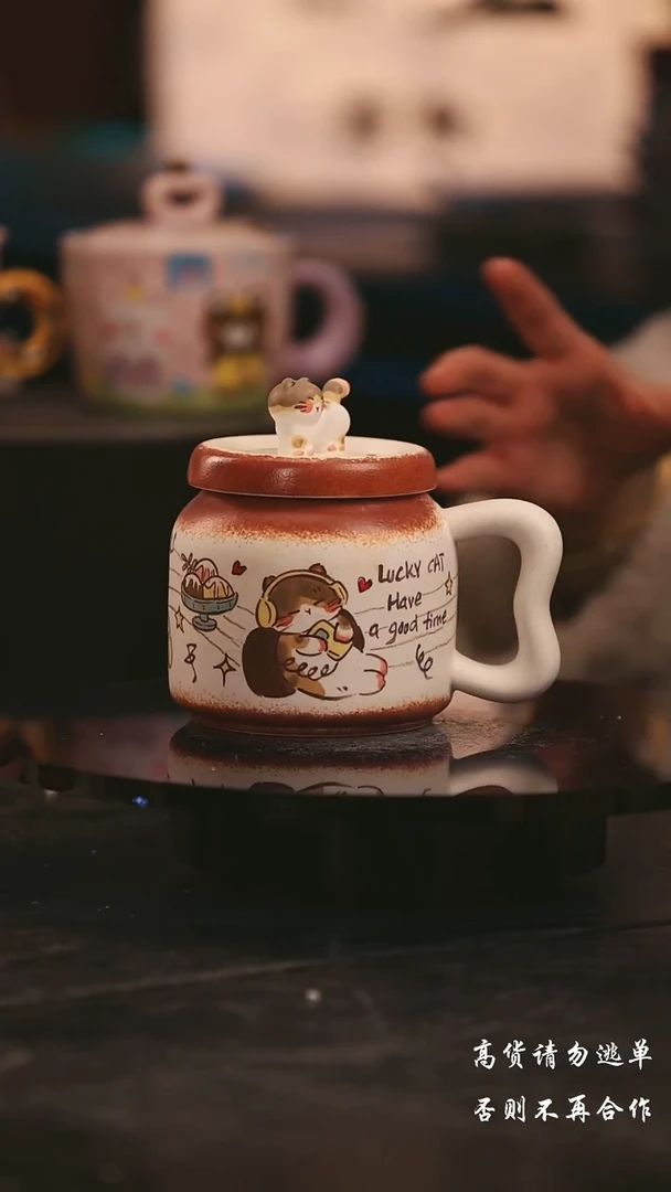 陶瓷景德镇可爱设计师款陶瓷
