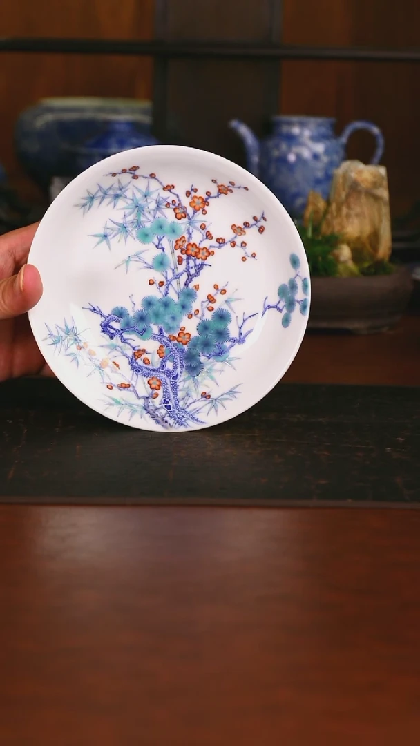 景德镇手工手绘的36