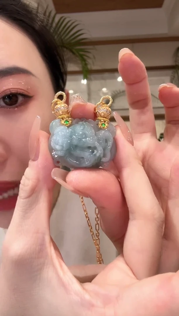 【闪购商品】翡翠颈饰未镶嵌国风