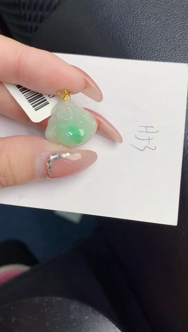 【闪购商品】翡翠颈饰18K金镶嵌000000000