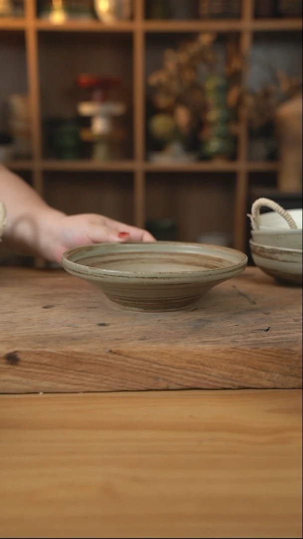 岁月风情的7.5英寸利口深盘