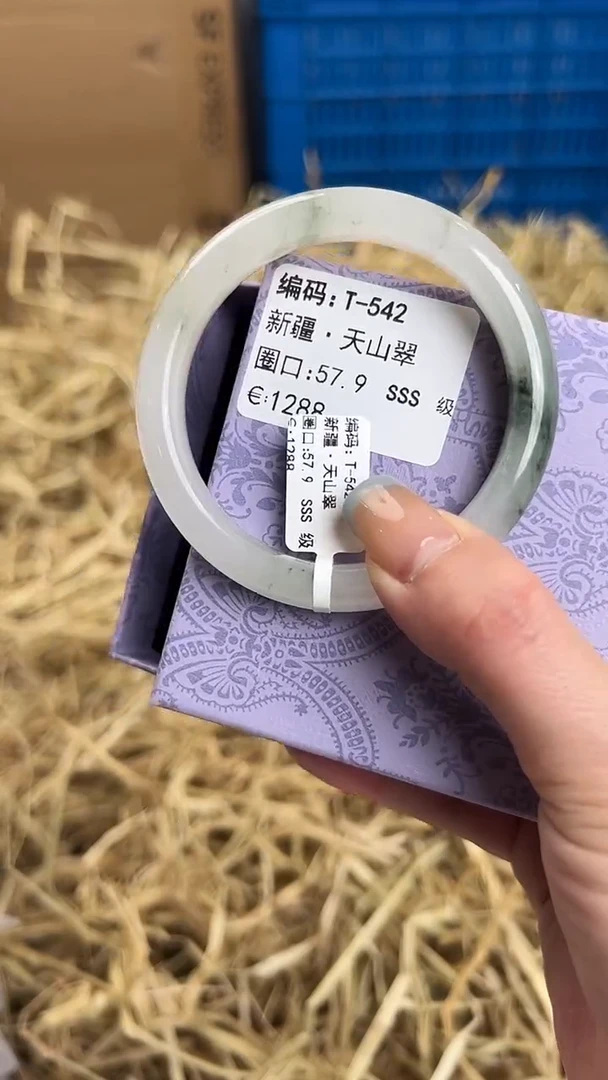 未镶嵌手镯石英质玉T-542